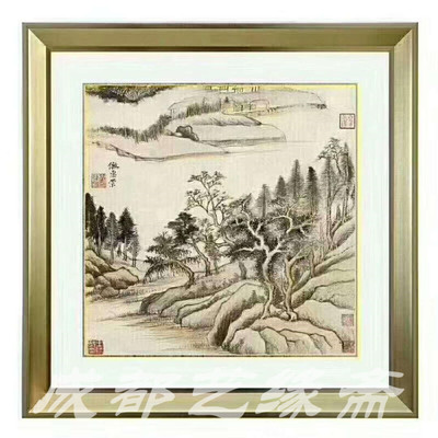 画框装裱的（艺术微喷）传世名画3